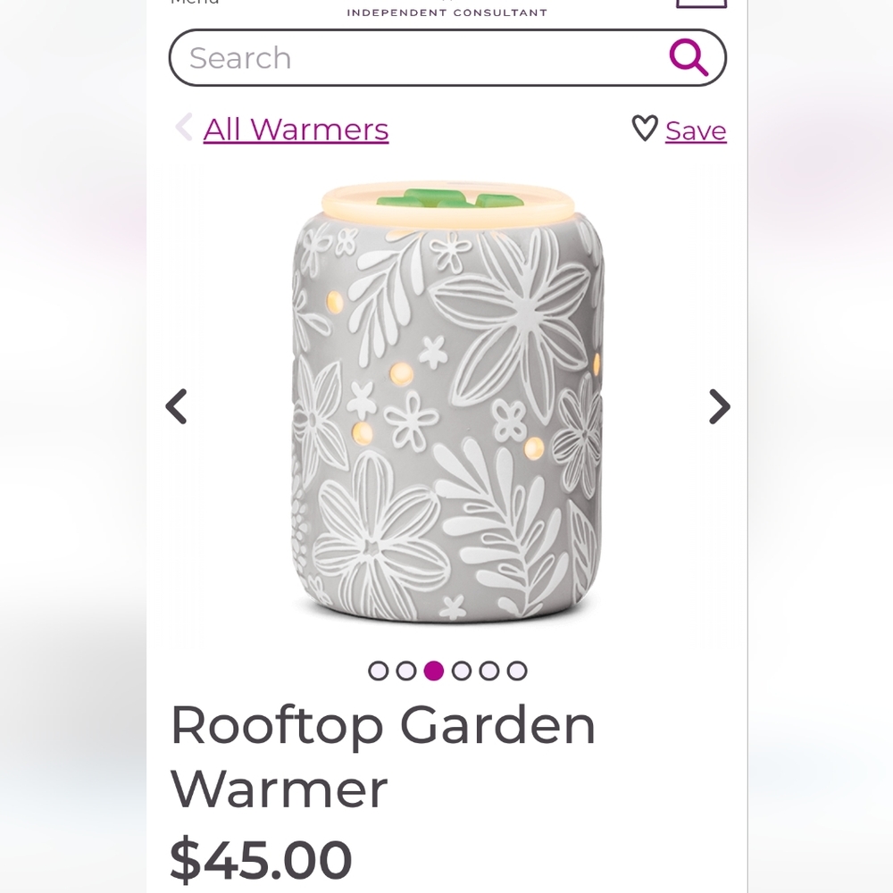 My over buying is your score!Scentsy rooftop garden warmer. Brand new in box